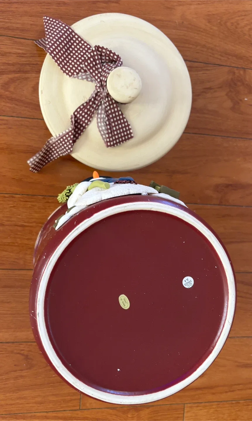 Snowman Cookie Jar - The Lifestyles Collection ❤️ image indicator(8)