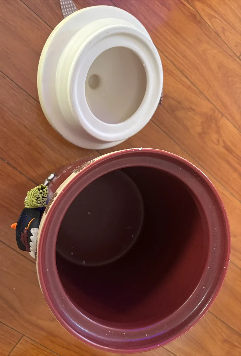 Snowman Cookie Jar - The Lifestyles Collection ❤️ image indicator(7)