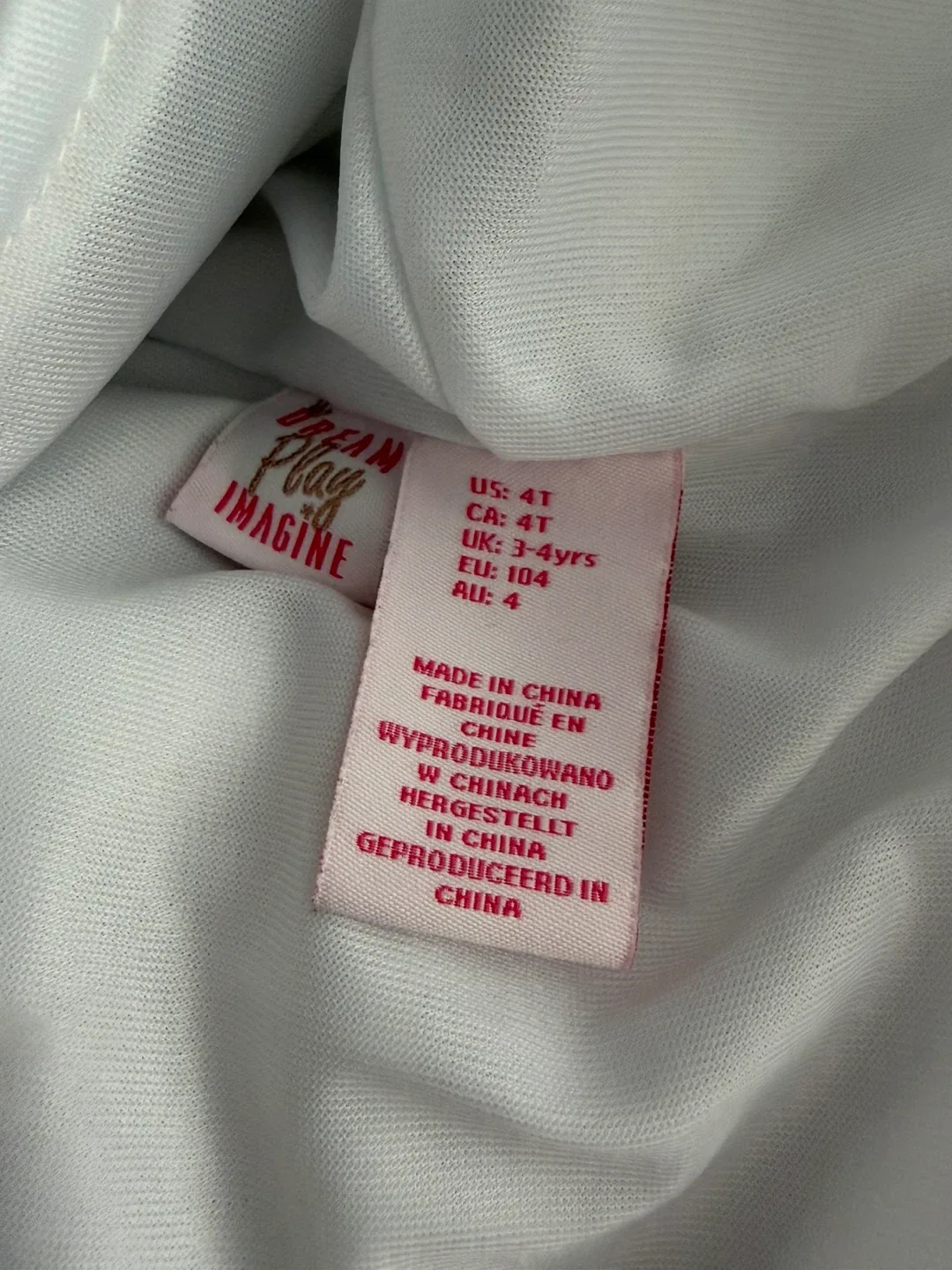 Dream Play Imagine Unicorn Costume - Size 4T image indicator(3)