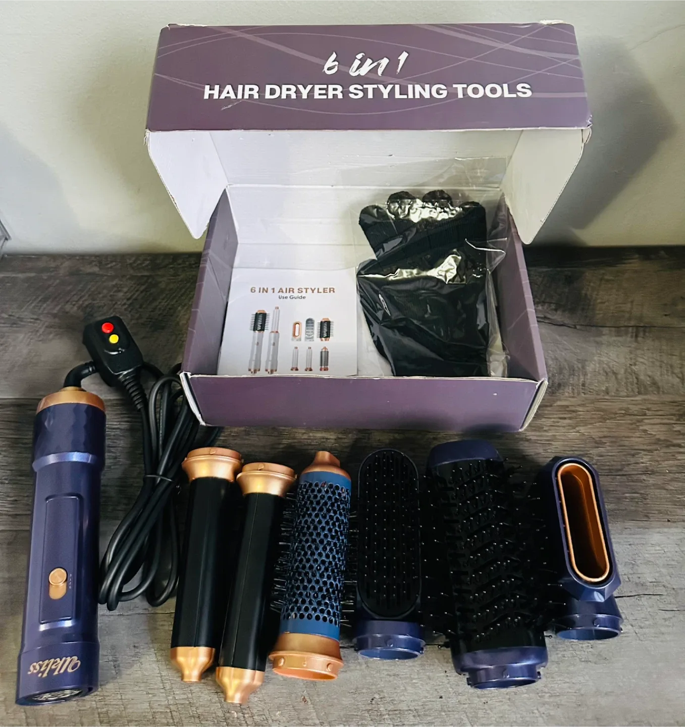 Ukliss 6-in-1 Hair Dryer Styling Tools - New thumbnail