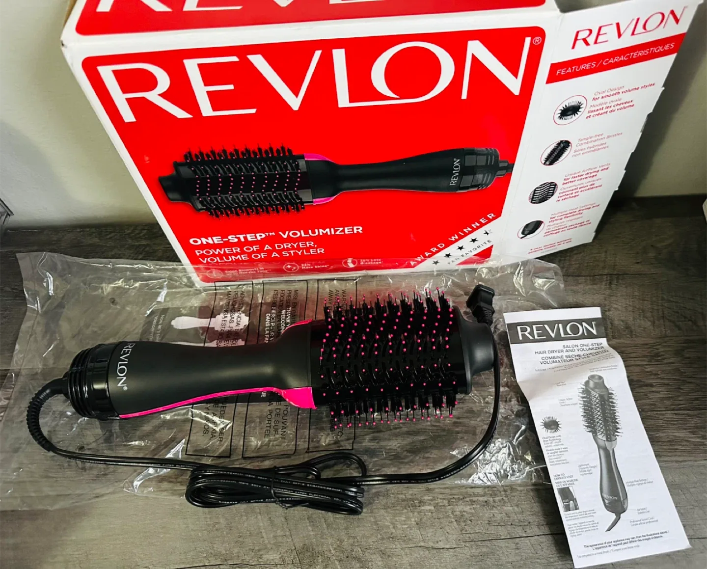 Revlon One-Step Volumizer Hair Dryer Brush-New thumbnail