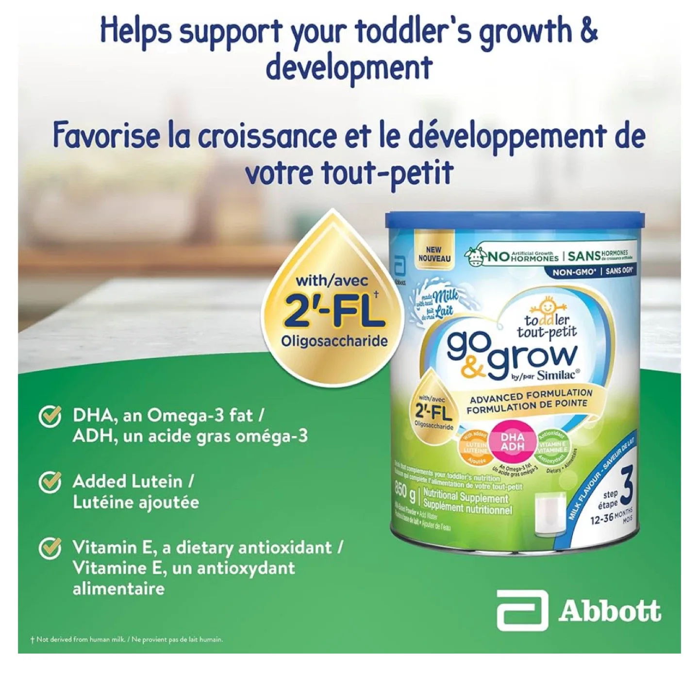 Go & Grow by Similac Toddler Formula - Stage 3 (12-36 Months) image indicator(4)