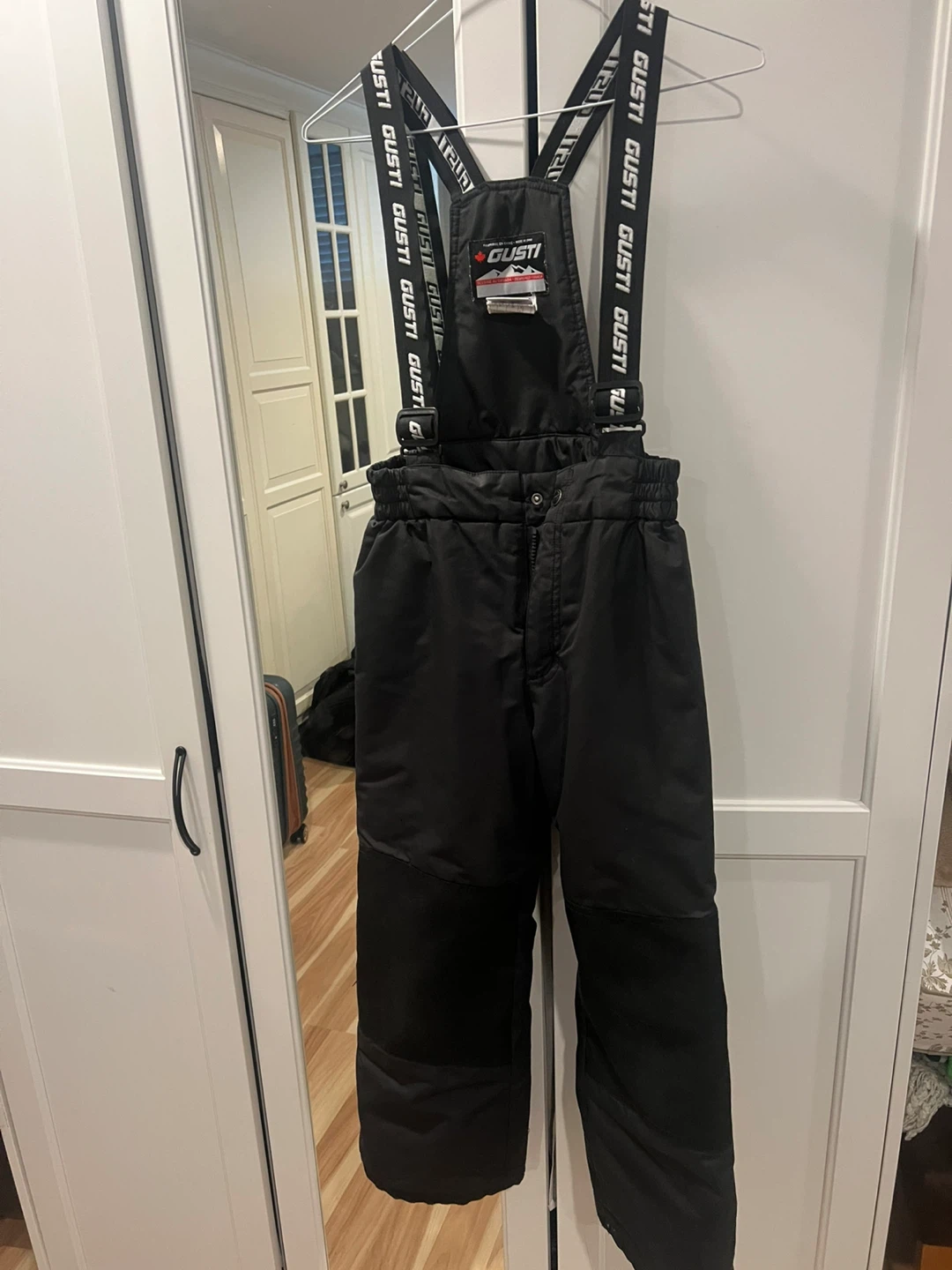 Gusti Black Snow Pants - Size 8 - photo 3