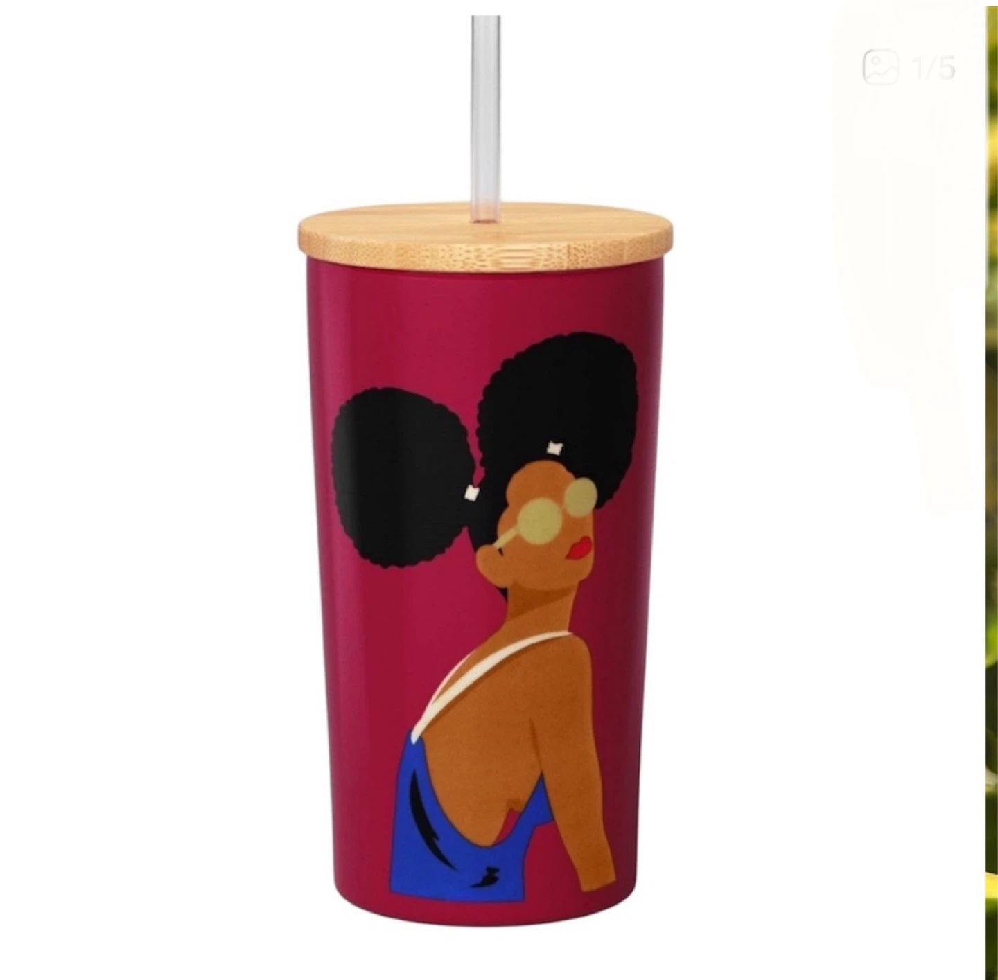 ❤️ African-American Art Stainless Steel Tumbler 17.5oz