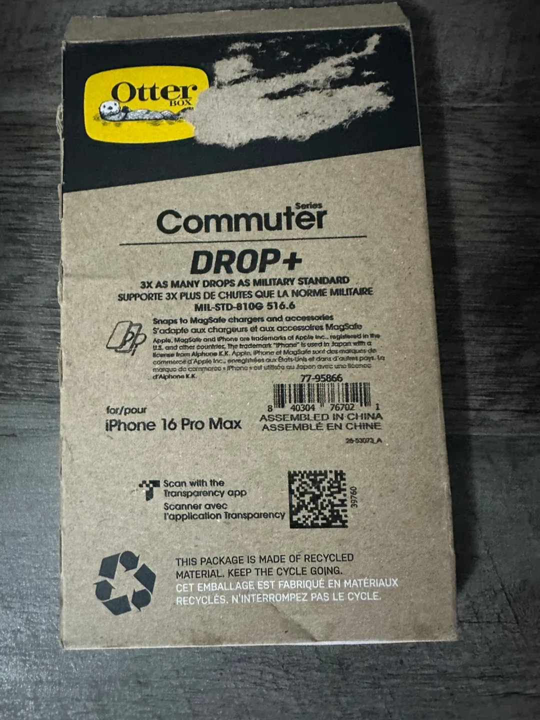 Otterbox Commuter Series iPhone 16 Pro Max-New thumbnail