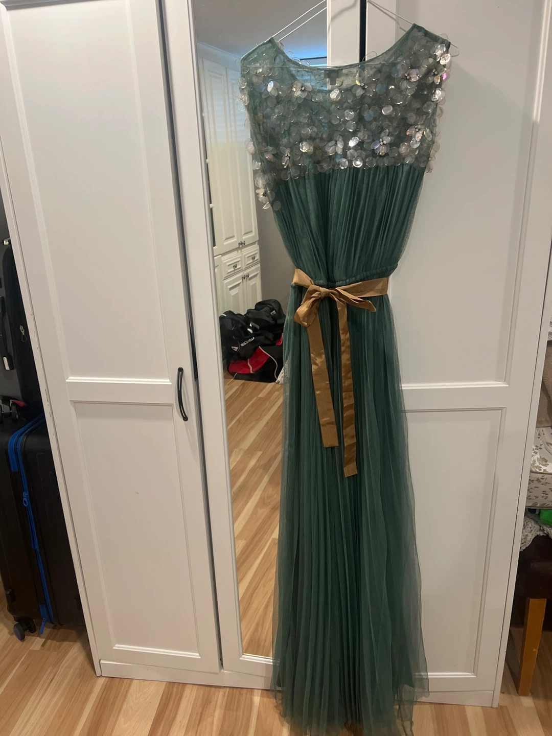 Hoss Intropia Green Dress - Size 34 - photo 3