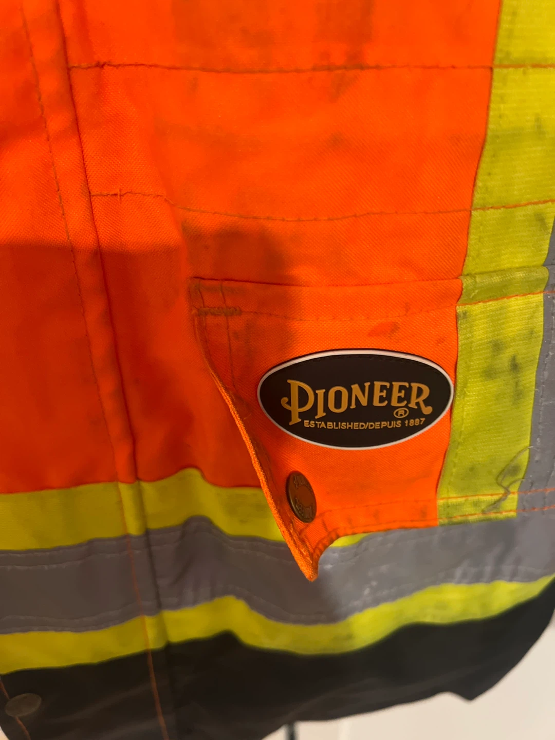 Pioneer Orange High Visibility Safety Parka - Size M - photo 2
