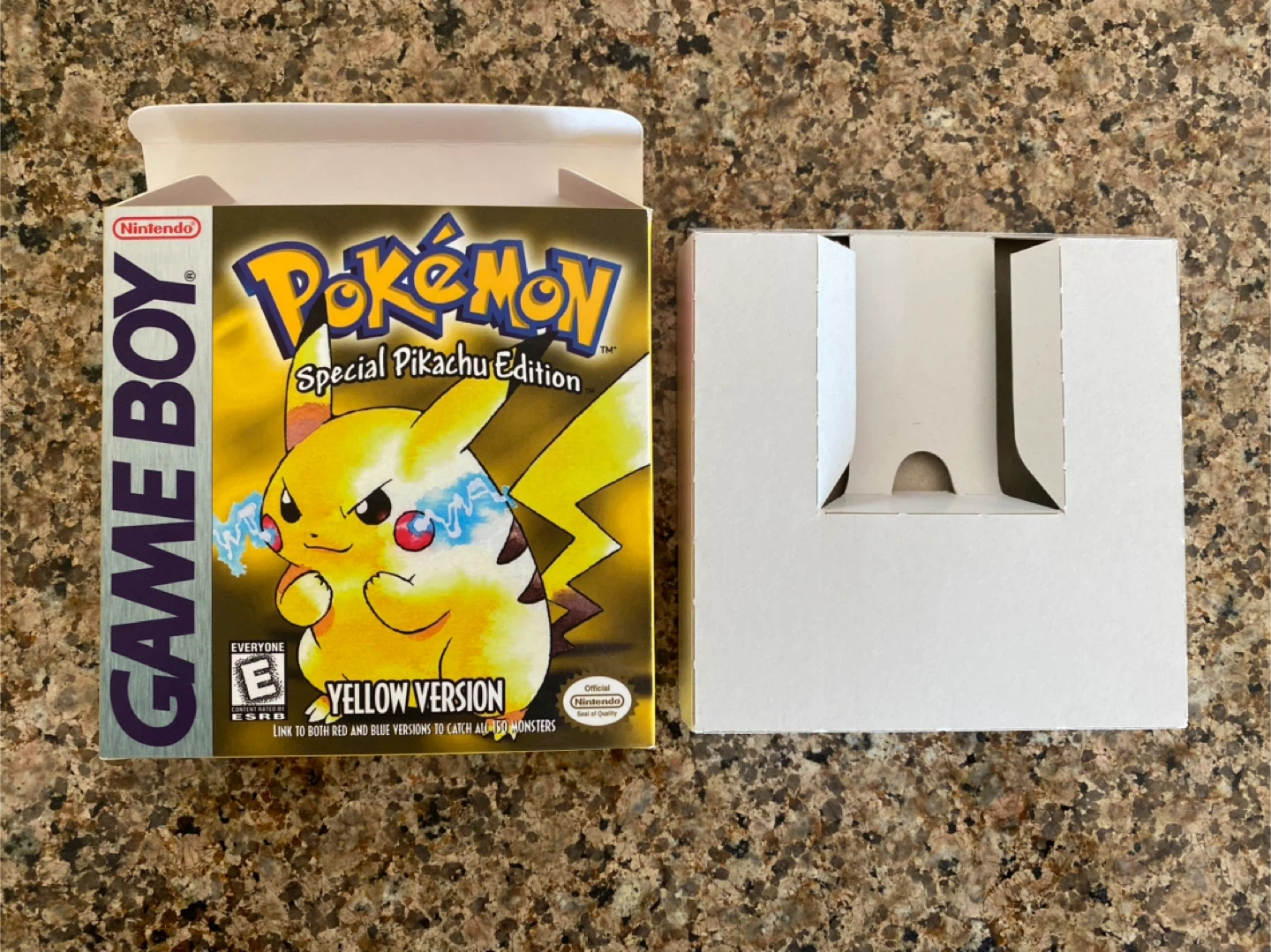 Pokémon Yellow Replacement Box (No Cartridge)