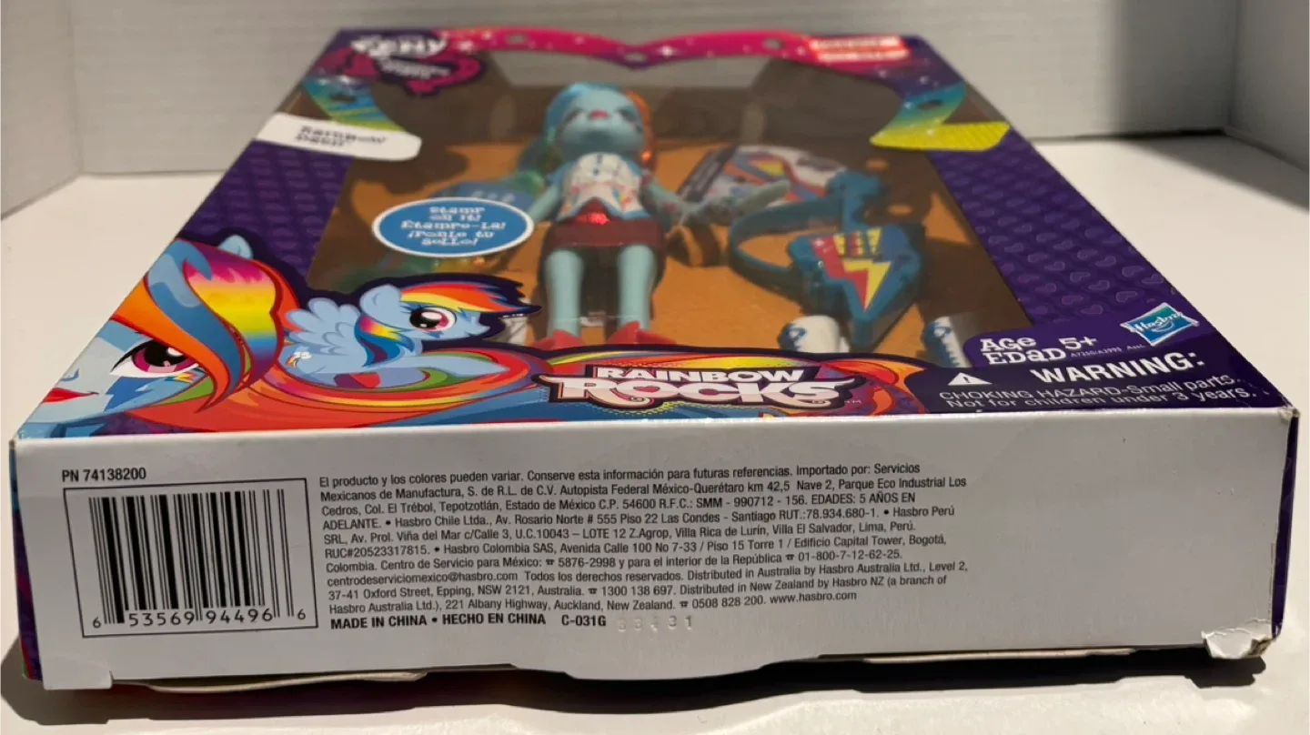 My Little Pony Equestria Girls Rainbow Dash Doll image indicator(2)