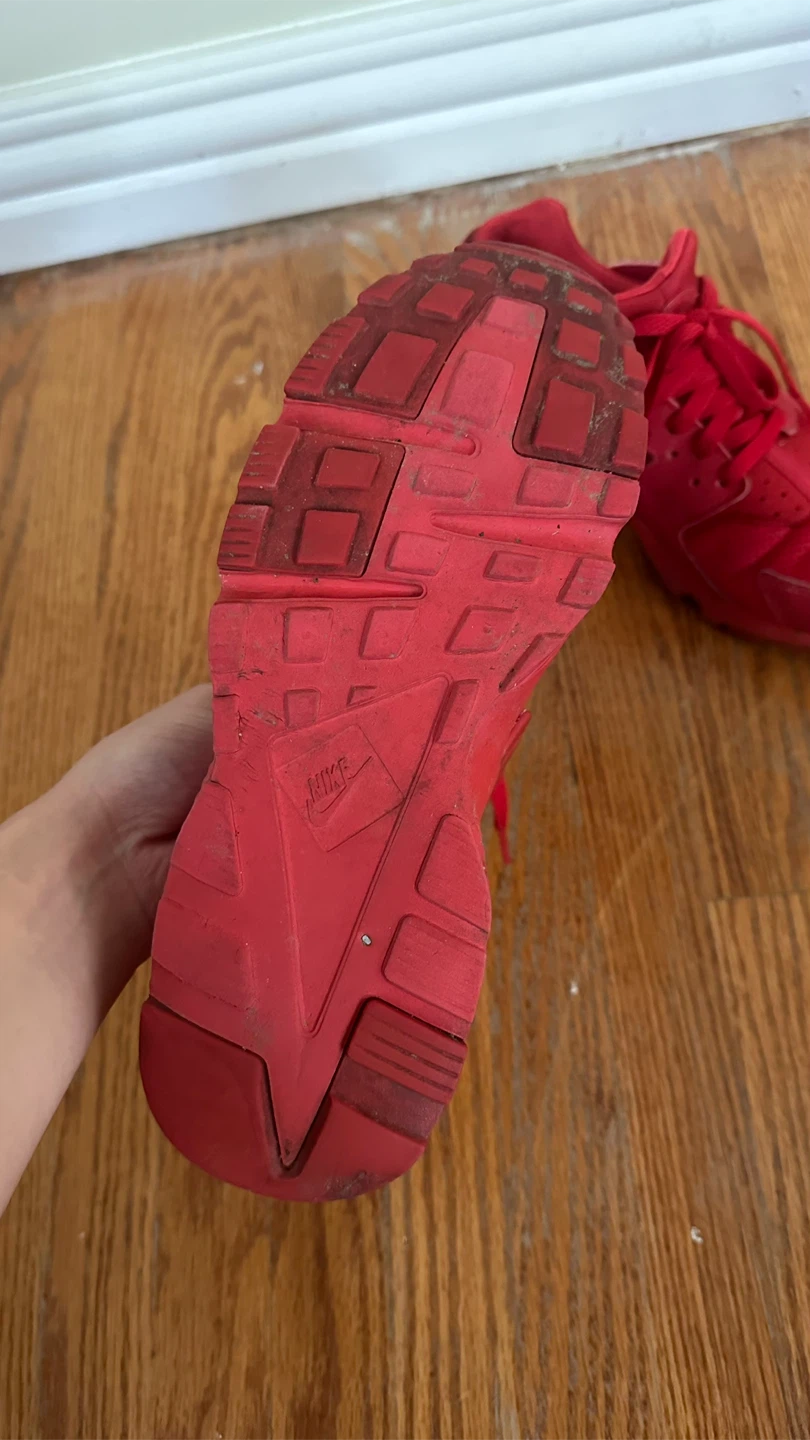 Nike Huarache Red, US Size 8 - photo 2