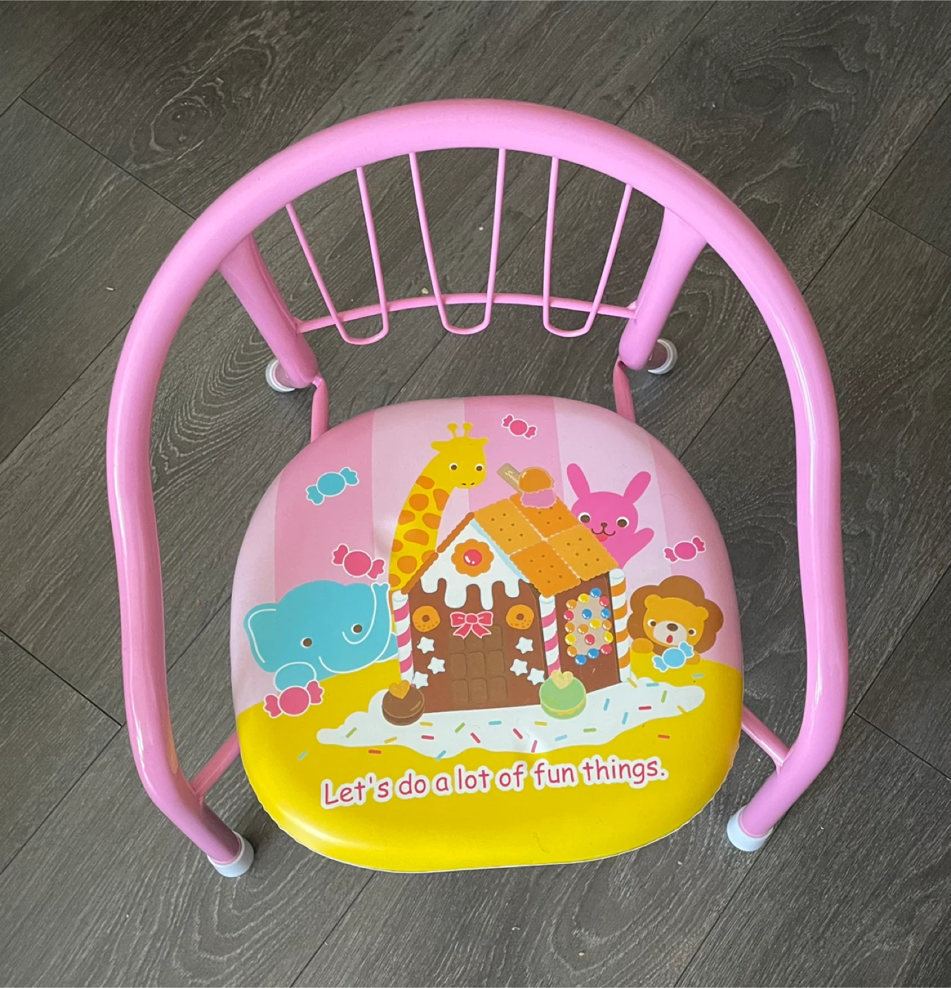 Pink Kids Chair - Fun Design