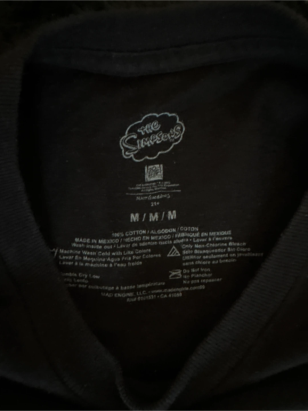 The Simpsons Black Graphic T-Shirt - photo 2