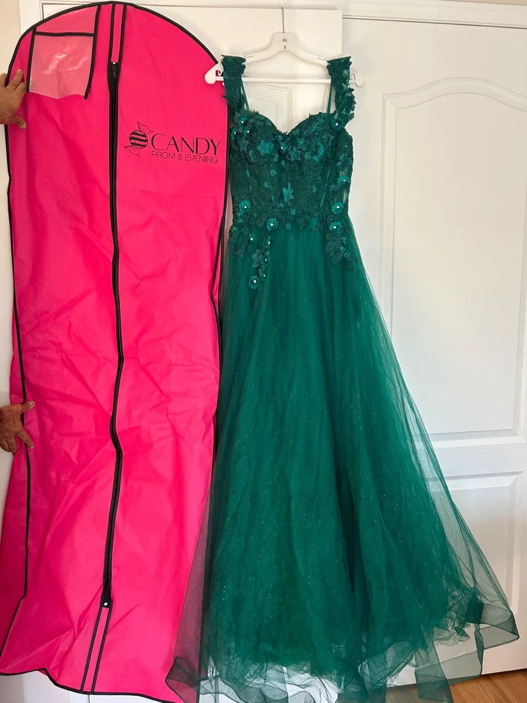 Candy Prom & Evening Green Formal Dress image indicator(2)