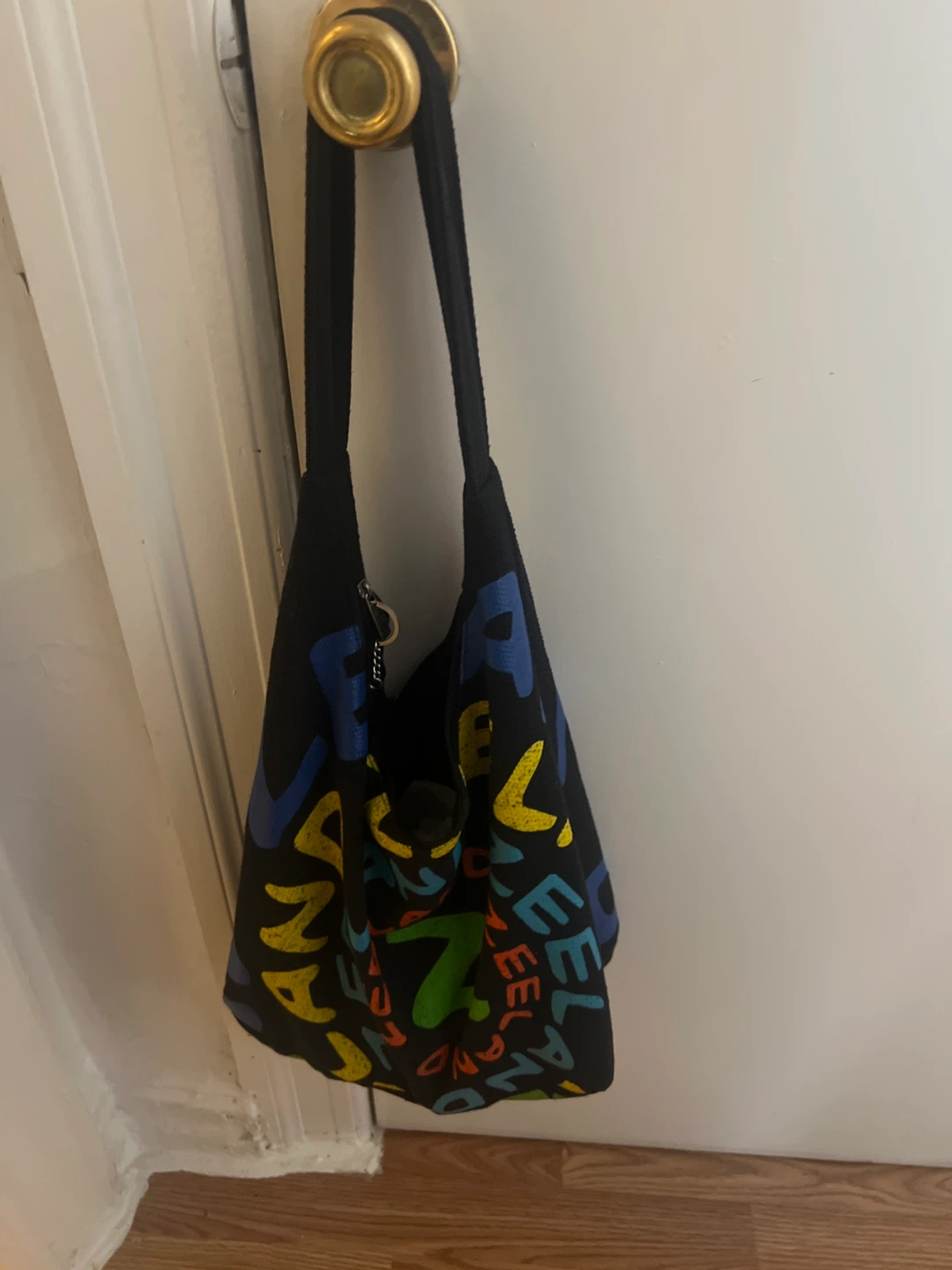 ❤️Colorful patterned tote bag