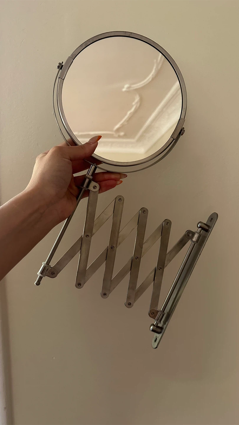 Extendable Wall Mount Makeup Mirror