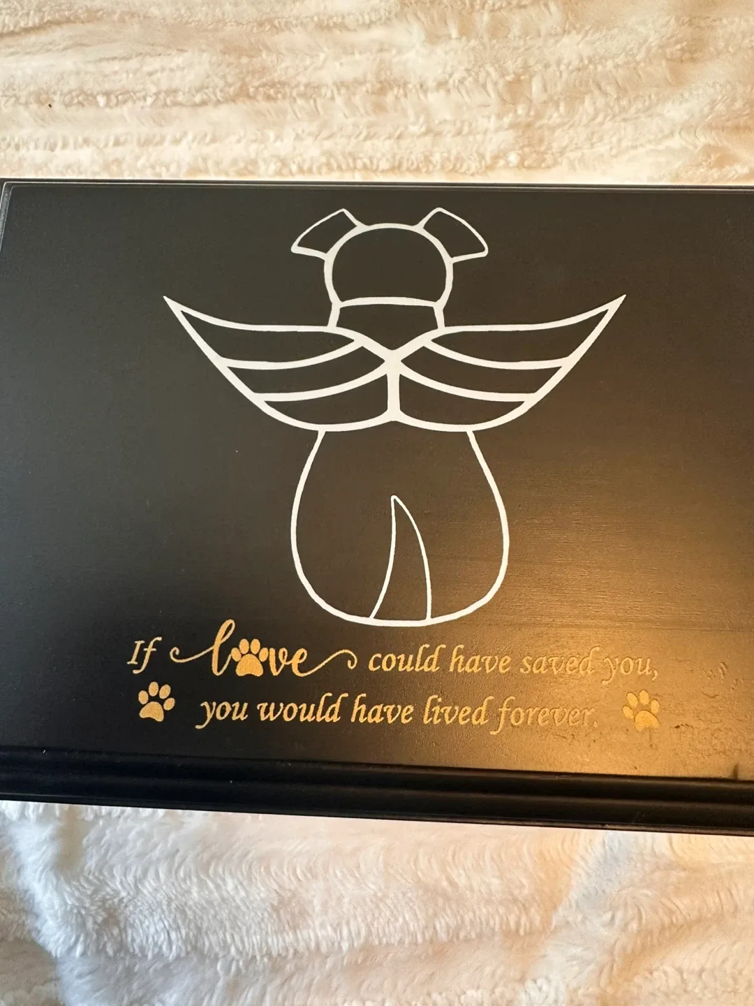 Pet Urn for Dog Ashes with Photo Frame image indicator(5)