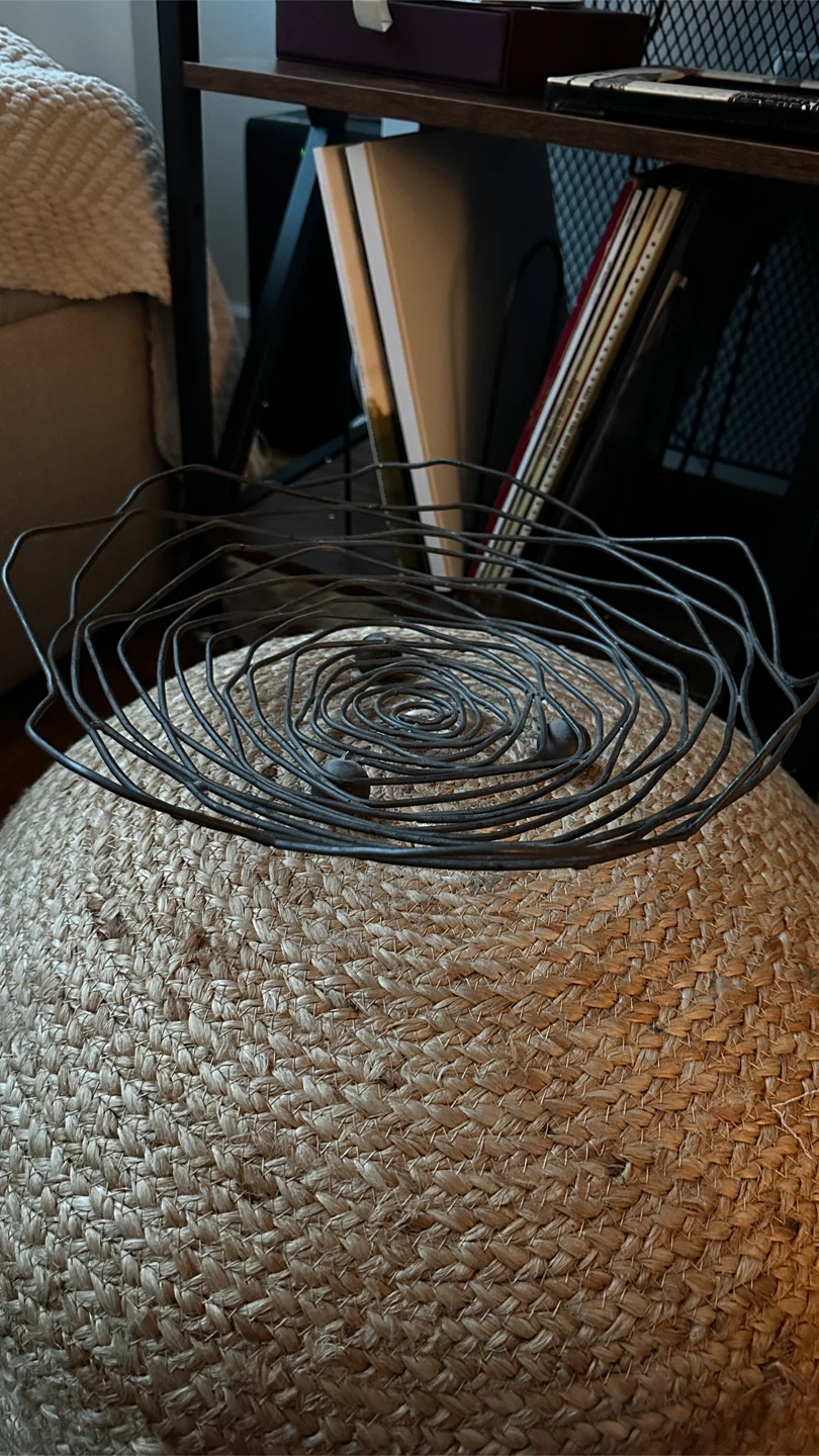 Decorative Wire Bowl