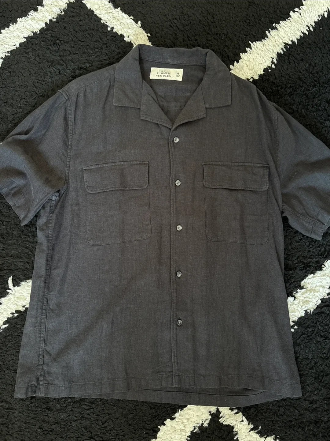 A&F Summer Linen Blend Shirt thumbnail