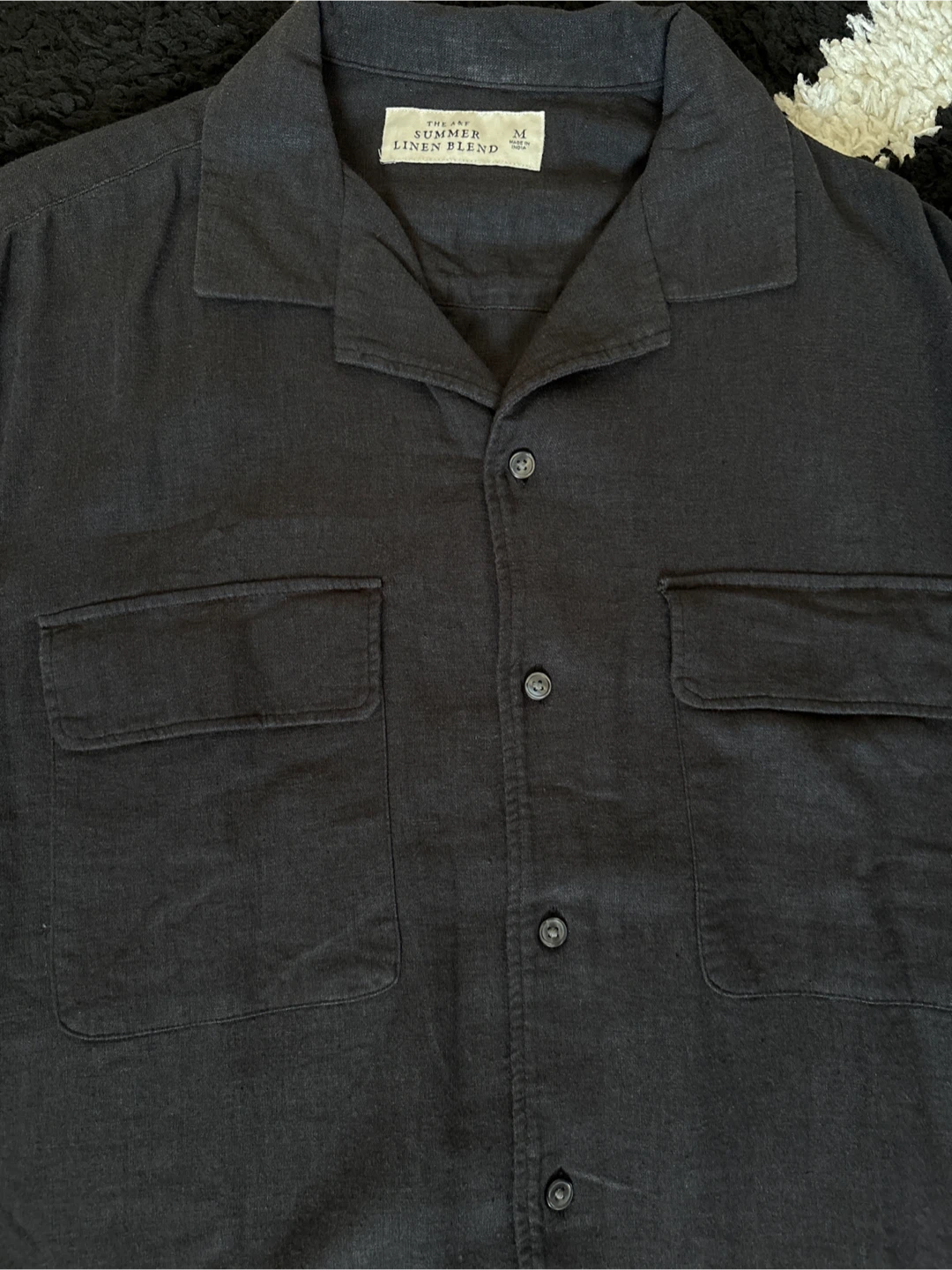 A&F Summer Linen Blend Shirt - photo 3