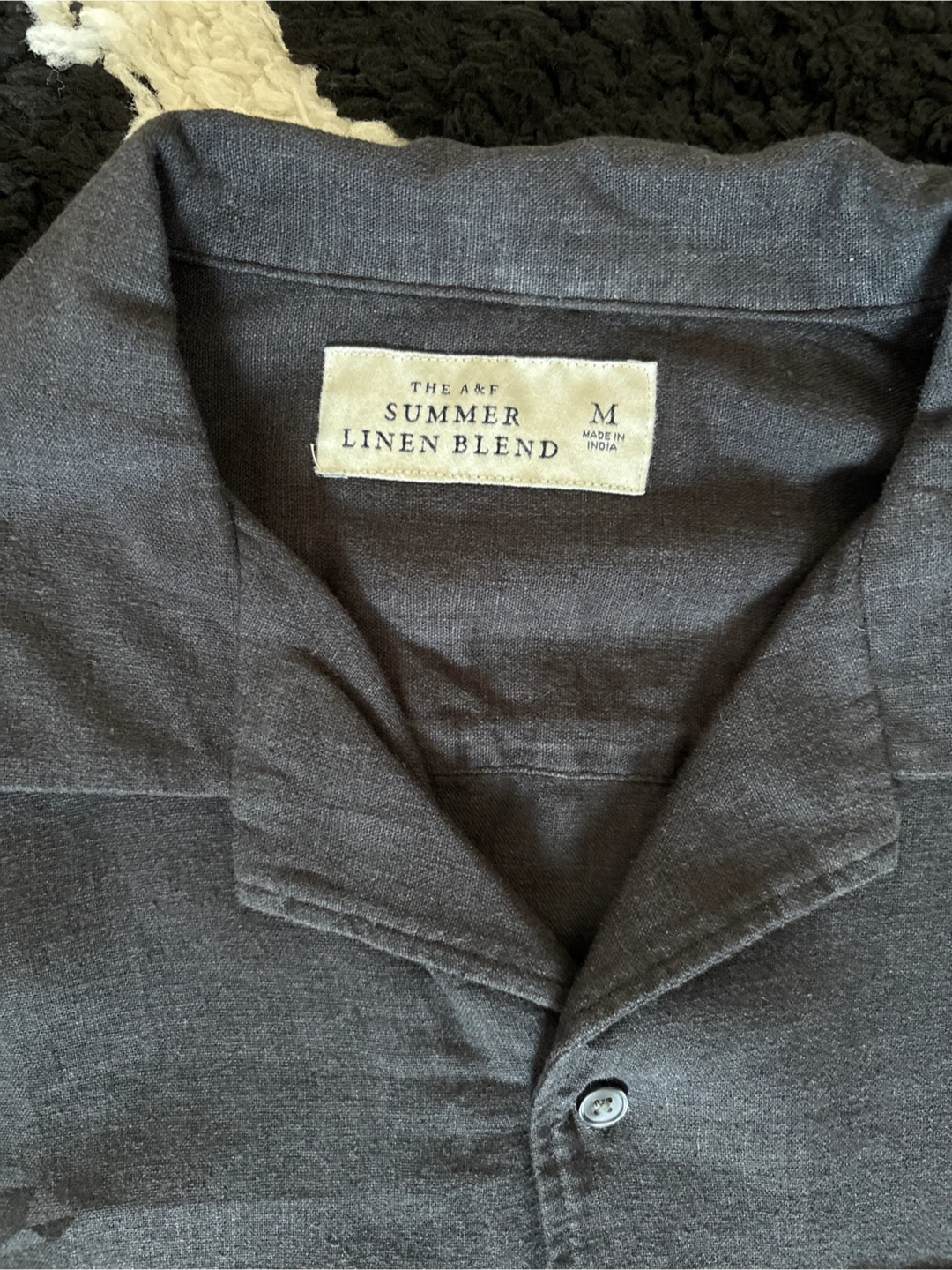 A&F Summer Linen Blend Shirt - photo 2