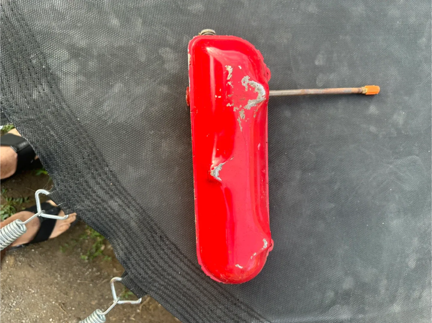 Vintage Red Coleman Fuel Tank image indicator(5)