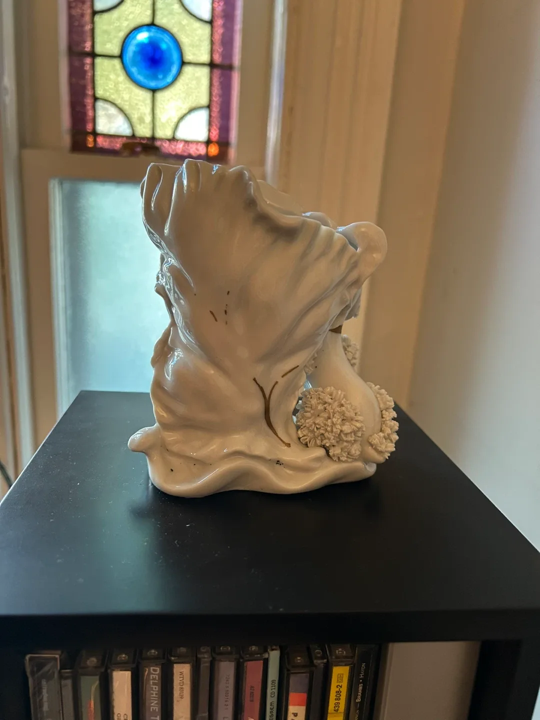 Vintage Ceramic Poodle Flower Vase image indicator(3)