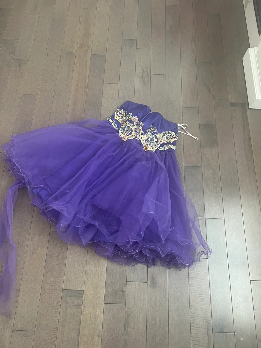 Purple Party Dress