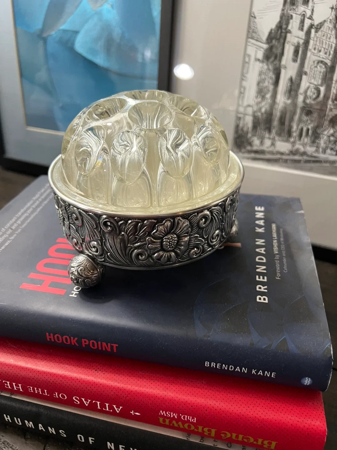 Vintage Denmark Flower Frog thumbnail