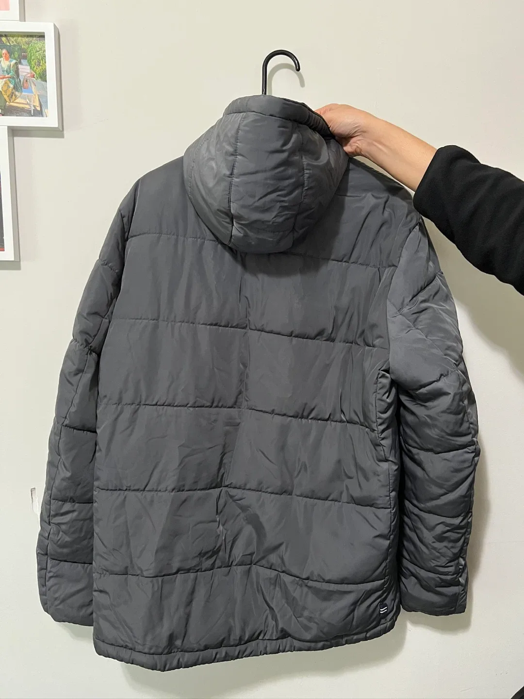 Nautica Grey Puffer Jacket image indicator(3)