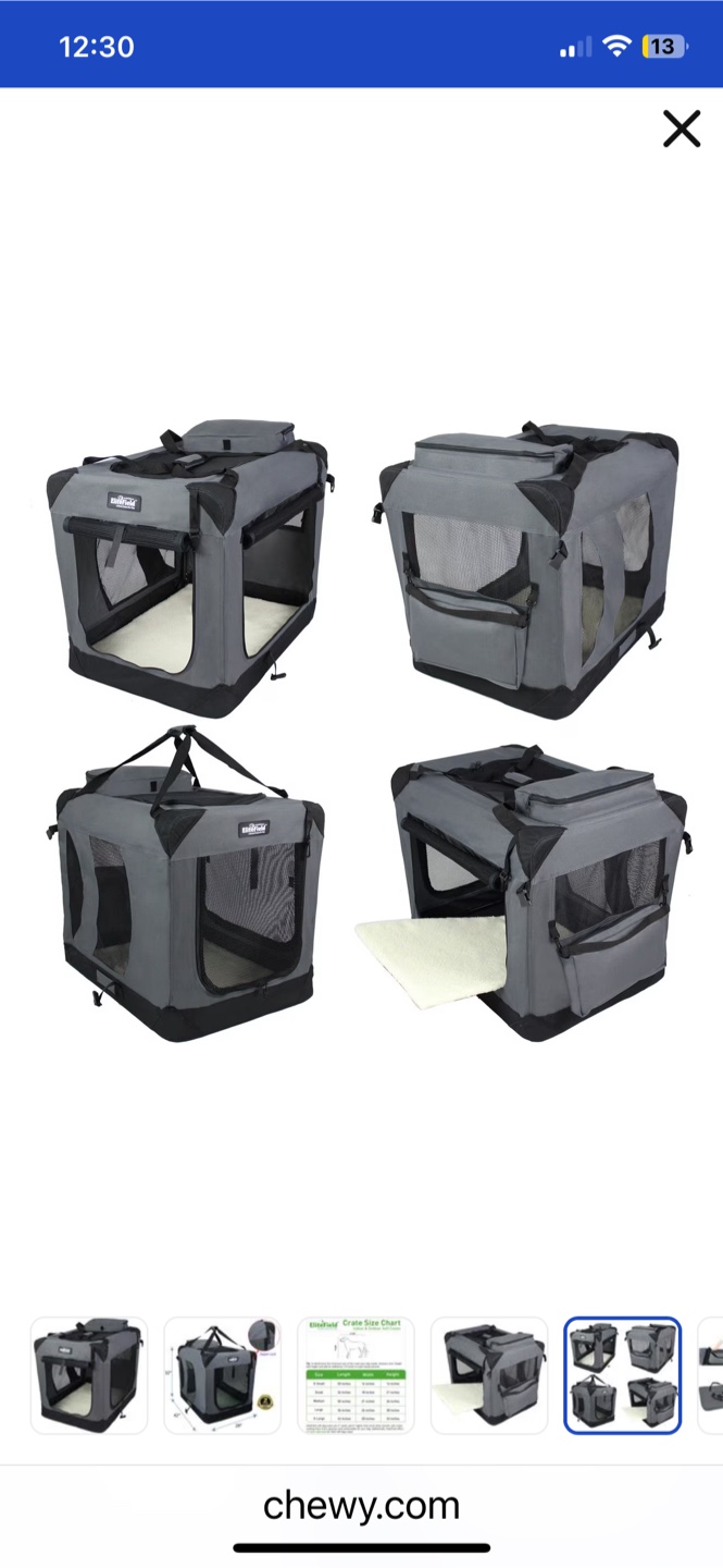 EliteField Soft Dog Crate - X-Large - photo 3
