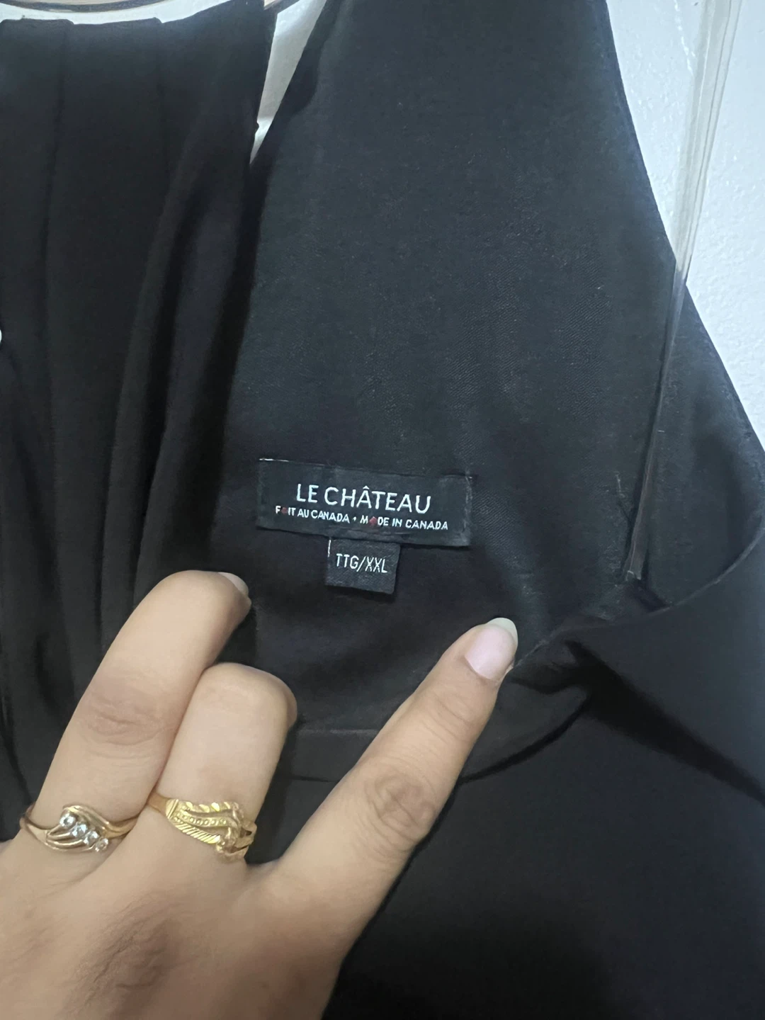 Le Chateau Dress - Black & Floral, Size XXL - photo 4