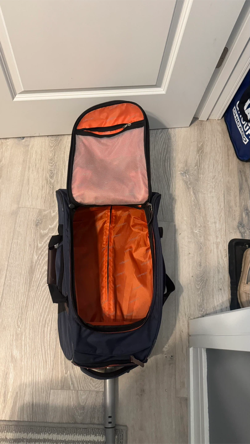 Navy Blue Rolling carry in Backpack - photo 4
