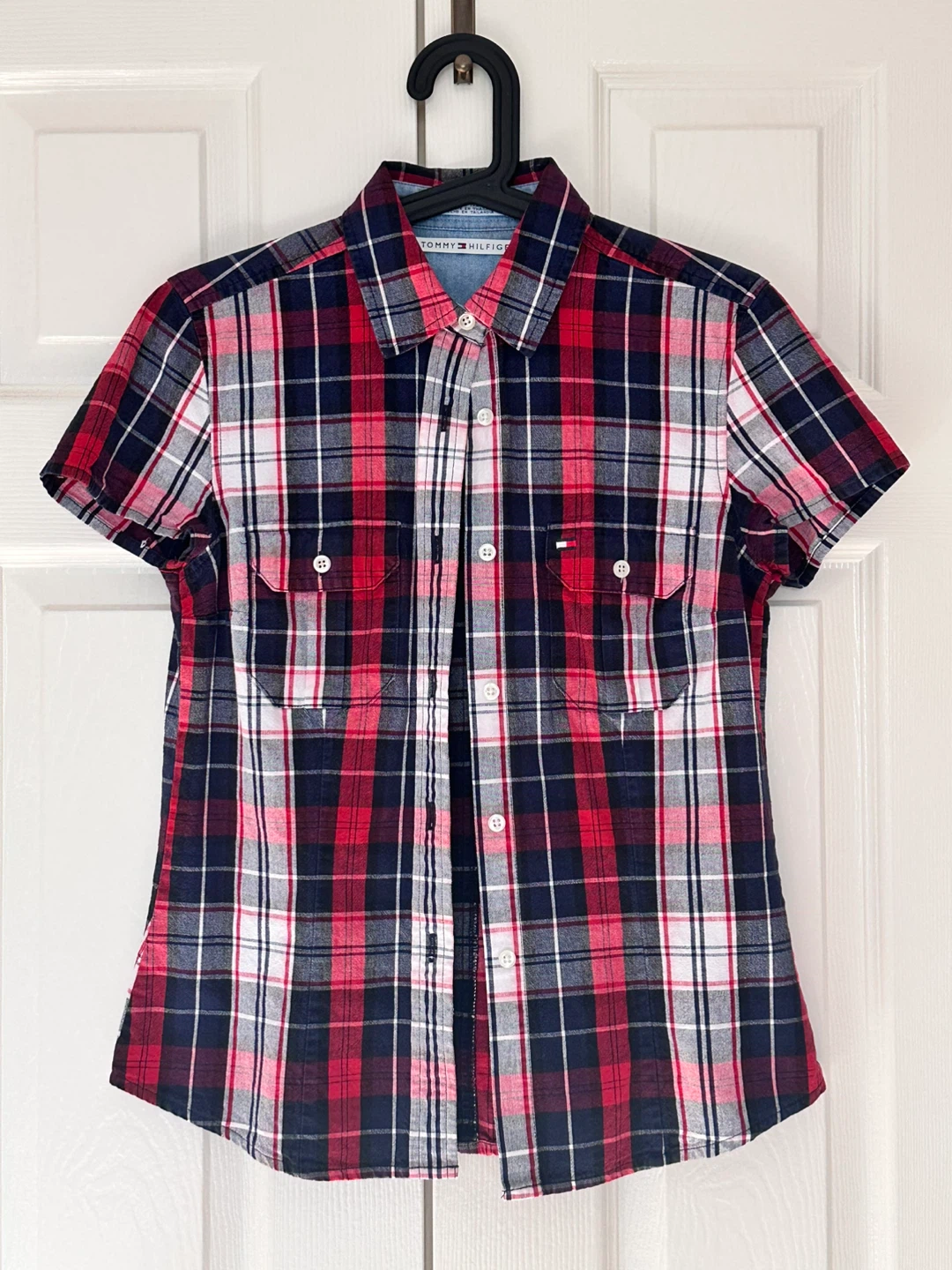 Tommy Hilfiger Plaid Short Sleeve Shirt