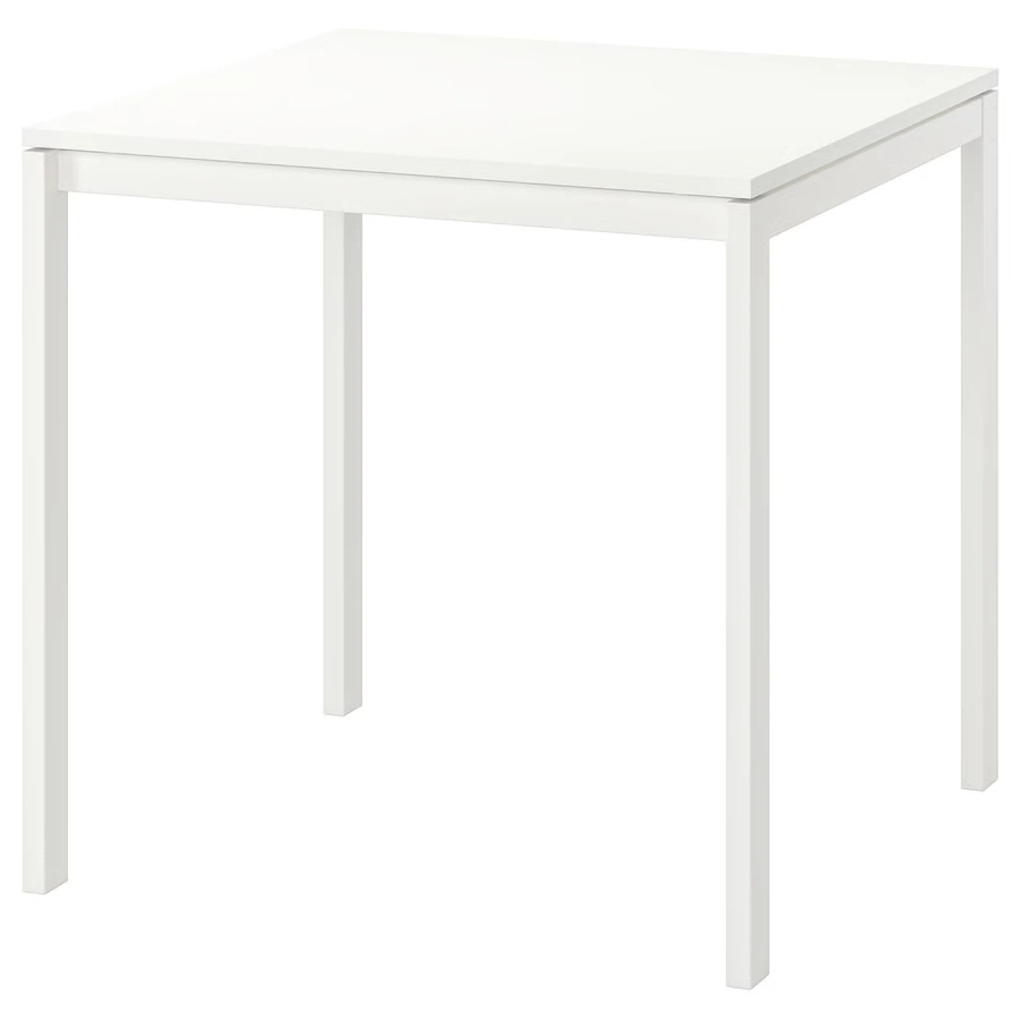 IKEA White Square Table 29 1/2"