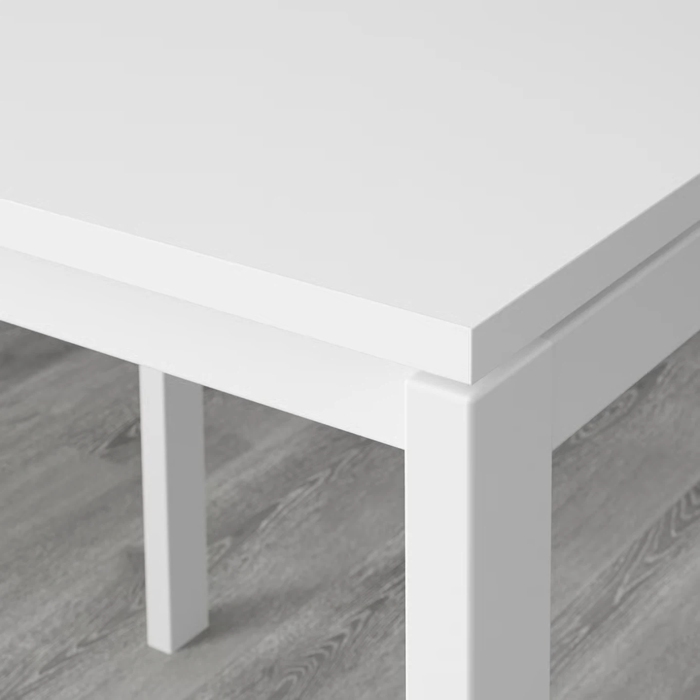 IKEA White Square Table 29 1/2" - photo 2