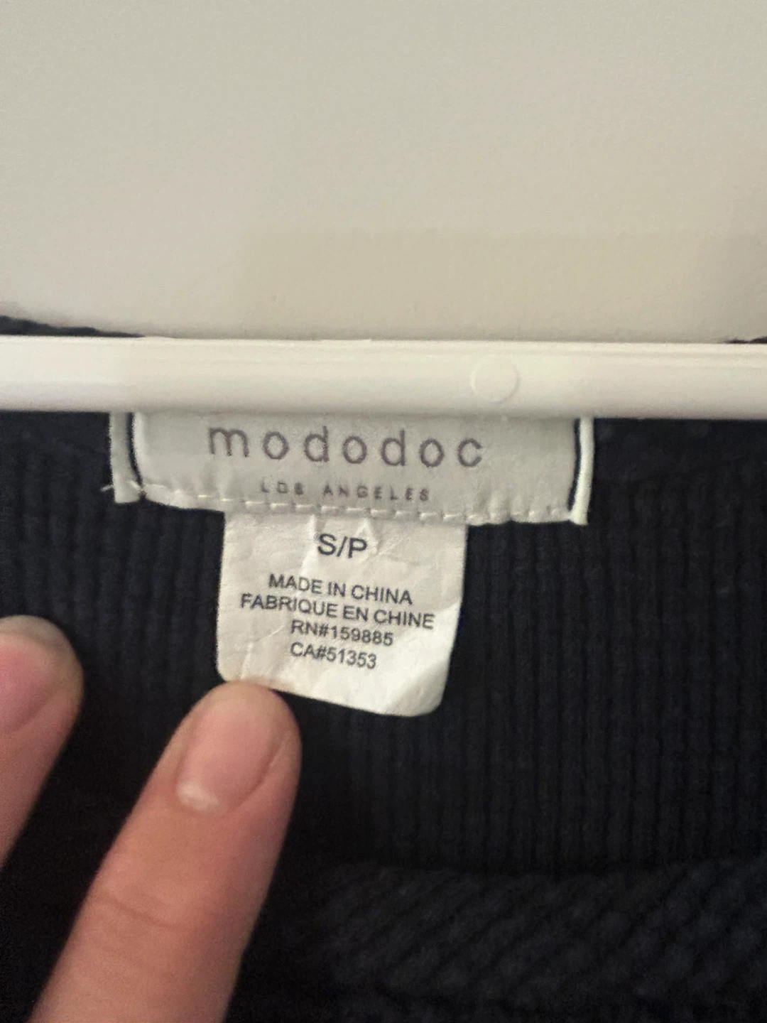 Mododoc Striped Turtleneck - Size Small - photo 2