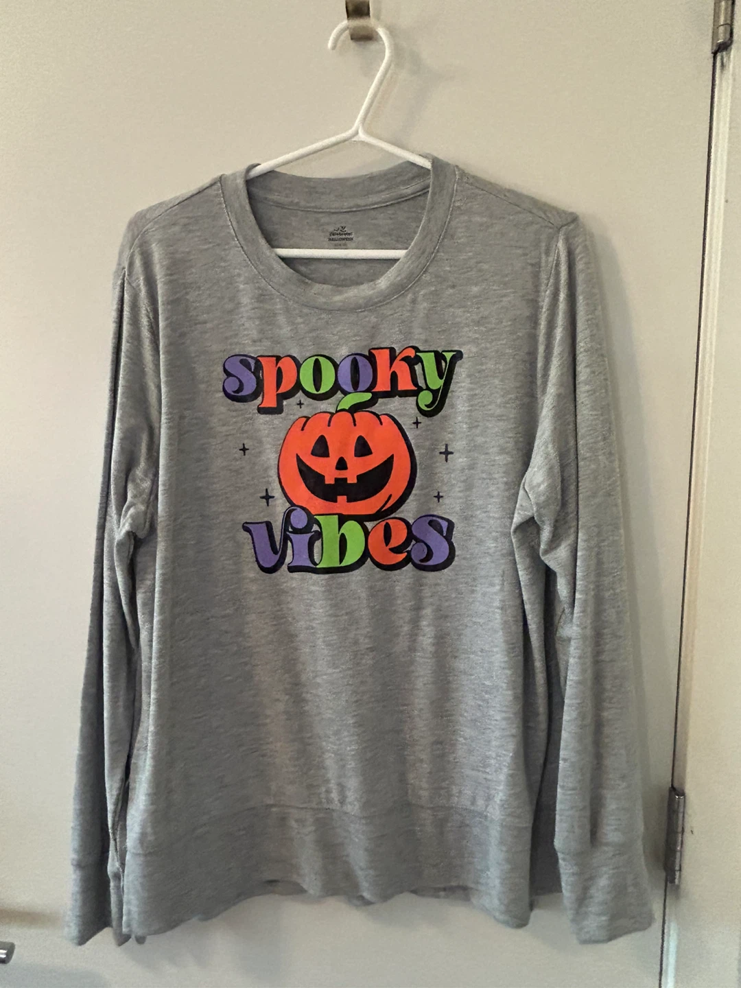 Halloween Spooky Vibes Long Sleeve Shirt