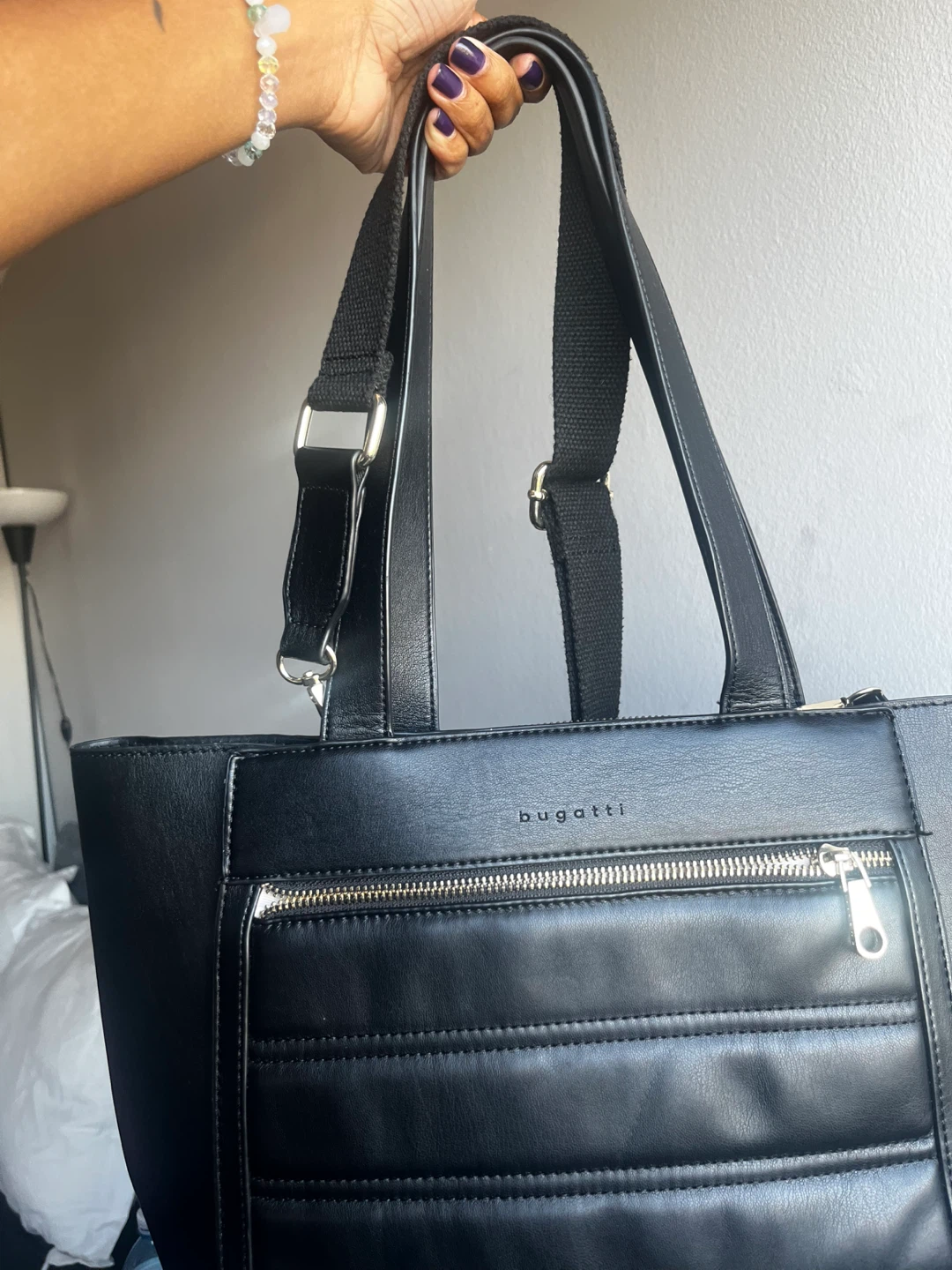 Bugatti Black Tote Bag - photo 3