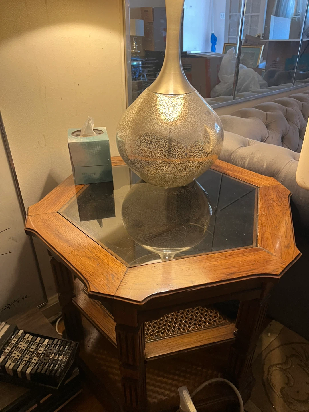 Vintage Wooden Side Table