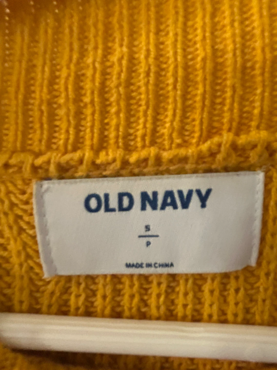 Old Navy Yellow Knit Sweater - Size Small - photo 2
