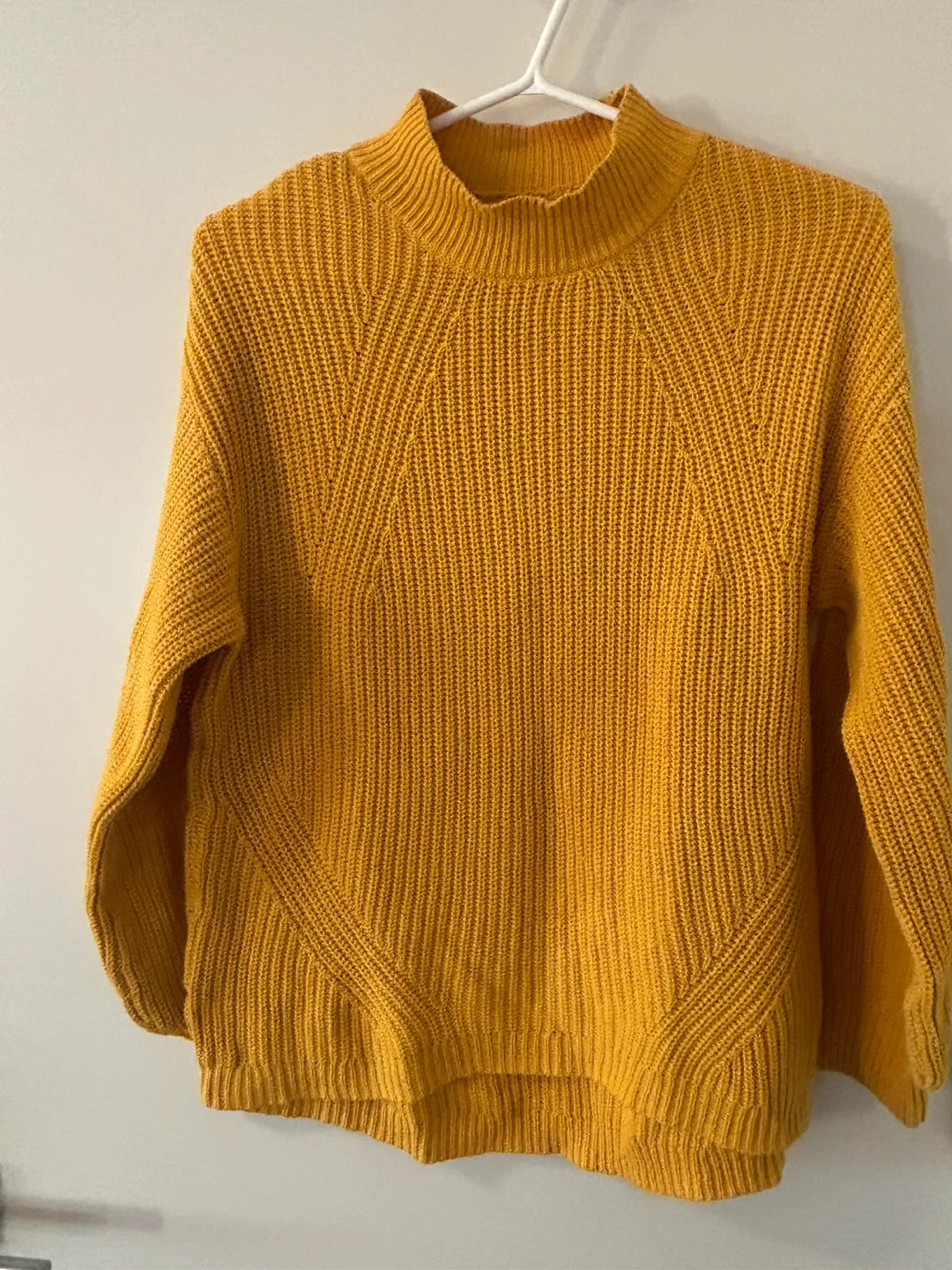 Old Navy Yellow Knit Sweater - Size Small
