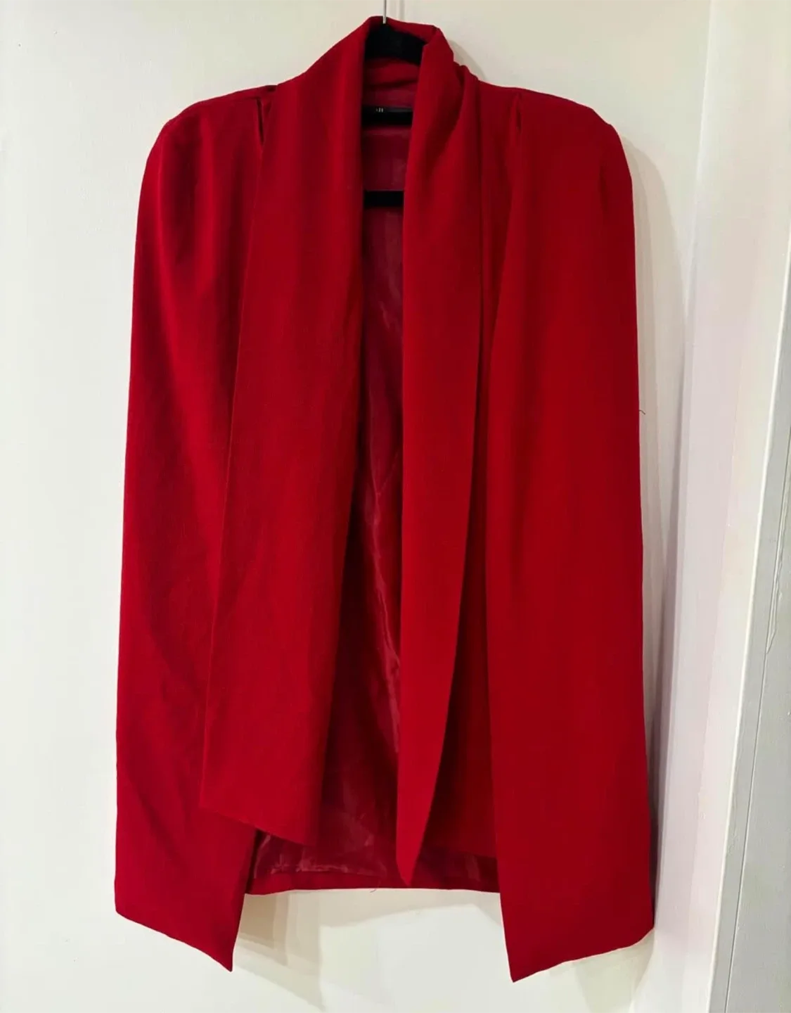 Two blazers: Red Cape Blazer & pink blazer. $15 for the pair! thumbnail