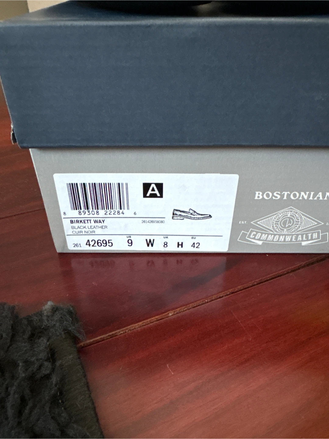 Bostonian Birkett Way Black Leather Loafers - photo 3