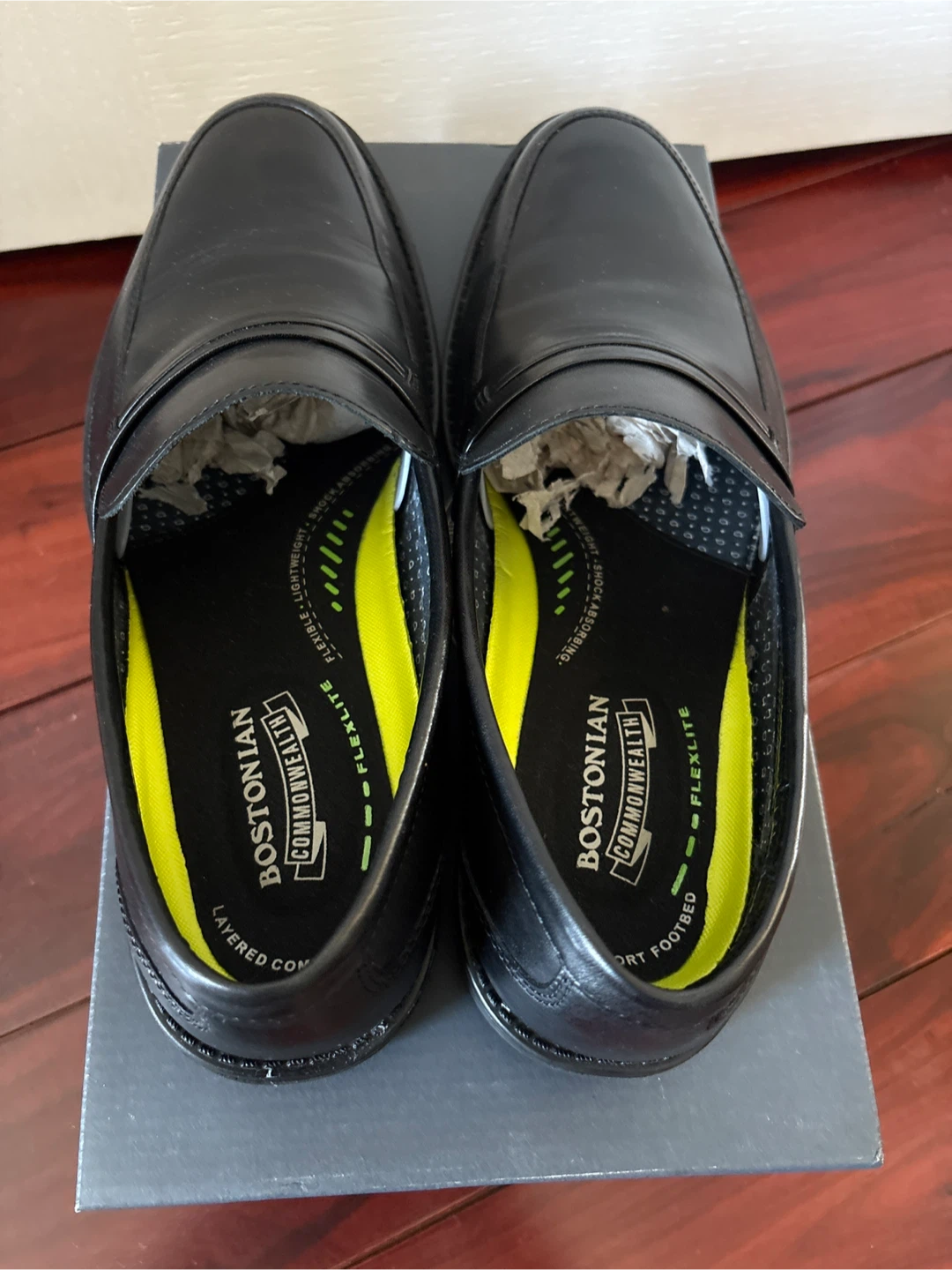 Bostonian Birkett Way Black Leather Loafers - photo 4