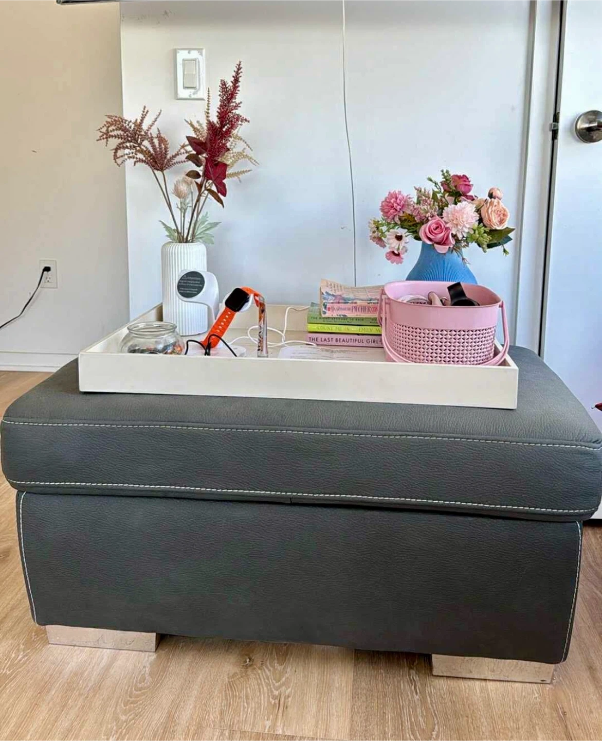 Leon’s ottoman with storage for Sale