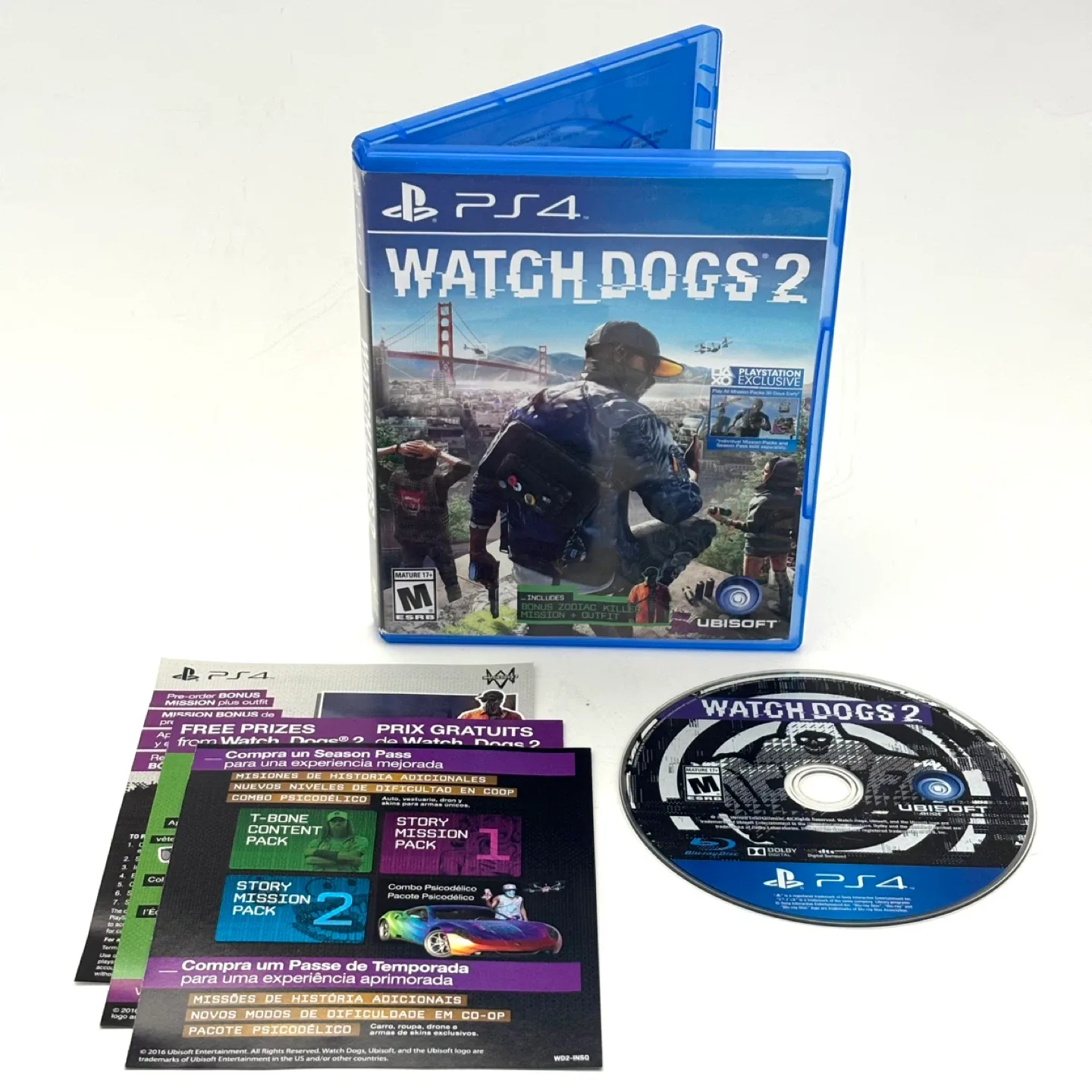 Watch Dogs 2 - PS4 - Mint Condition thumbnail