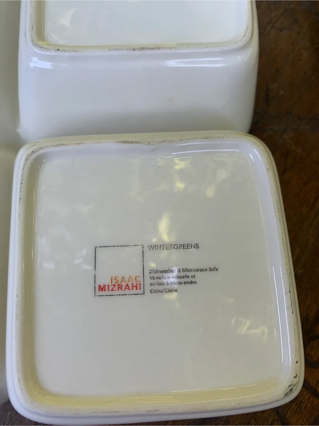 Isaac Mizrahi Wintergreens Divided Serving Dish image indicator(6)