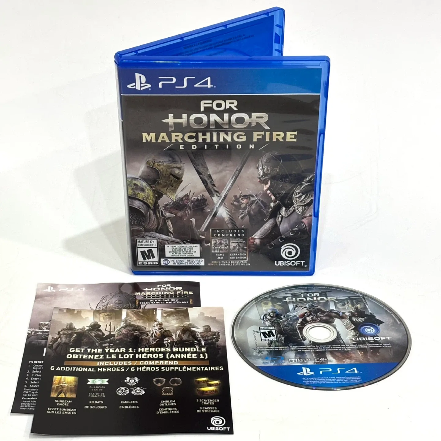 For Honor Marching Fire Edition - PS4 - Mint Condition thumbnail