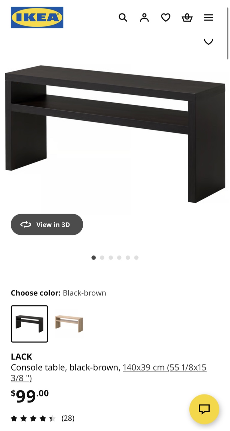 IKEA Console Table - photo 2