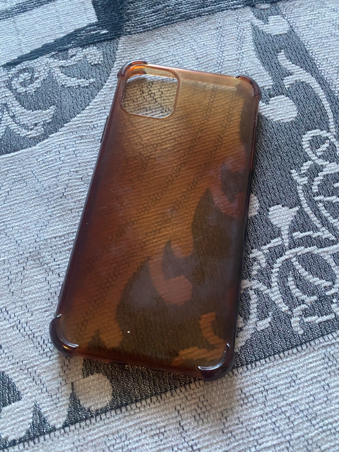 iPhone 11 Pro Max Transparent Brown Phone Case - photo 2